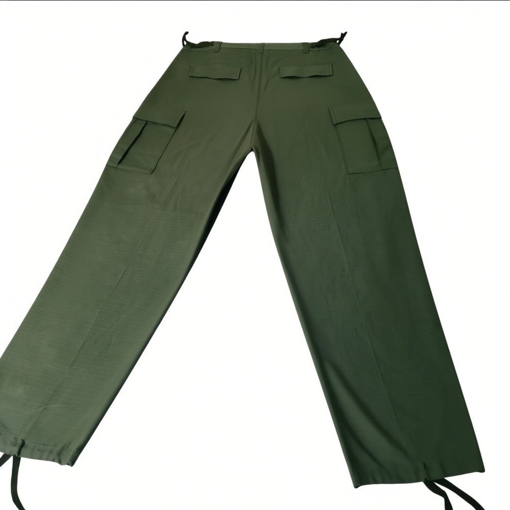 Rothco BDU Cargo Pants Mens Large Regular Green Ripstop Military Army Marines L